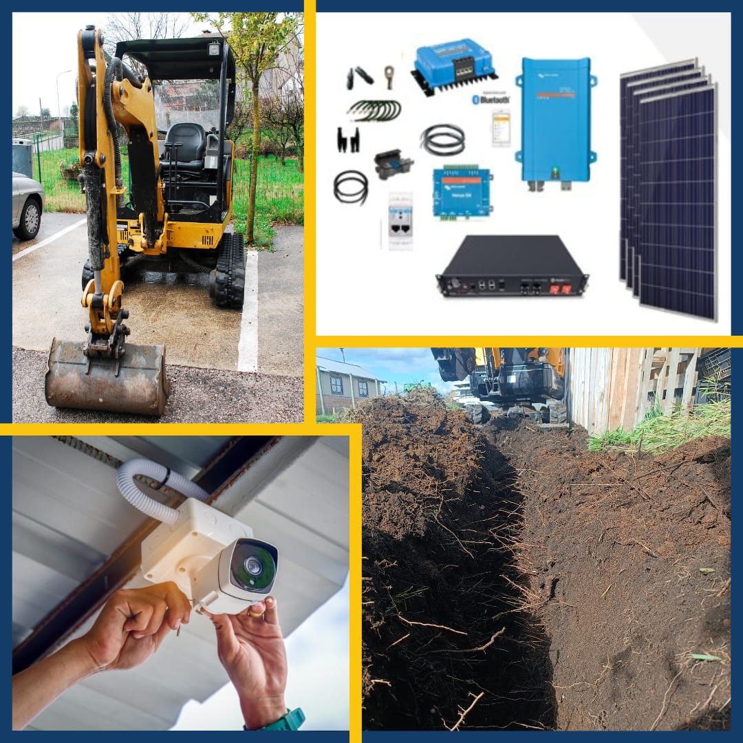 sistema fotovoltaico, dimensionamiento,, electricidad, instalaciones de riego, camaras de seguridad, hidraulica, bombas de agua, electricidad